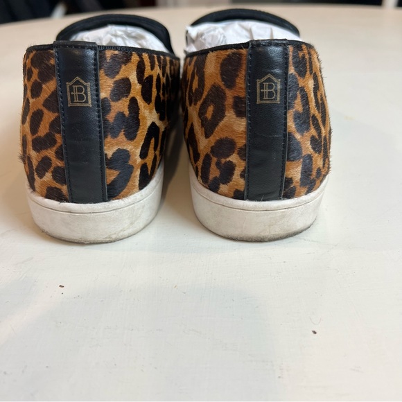 BIRDIES- The Swift Leopard Calf Print Slide On Fashion Sneaker - Picture 8 of 9